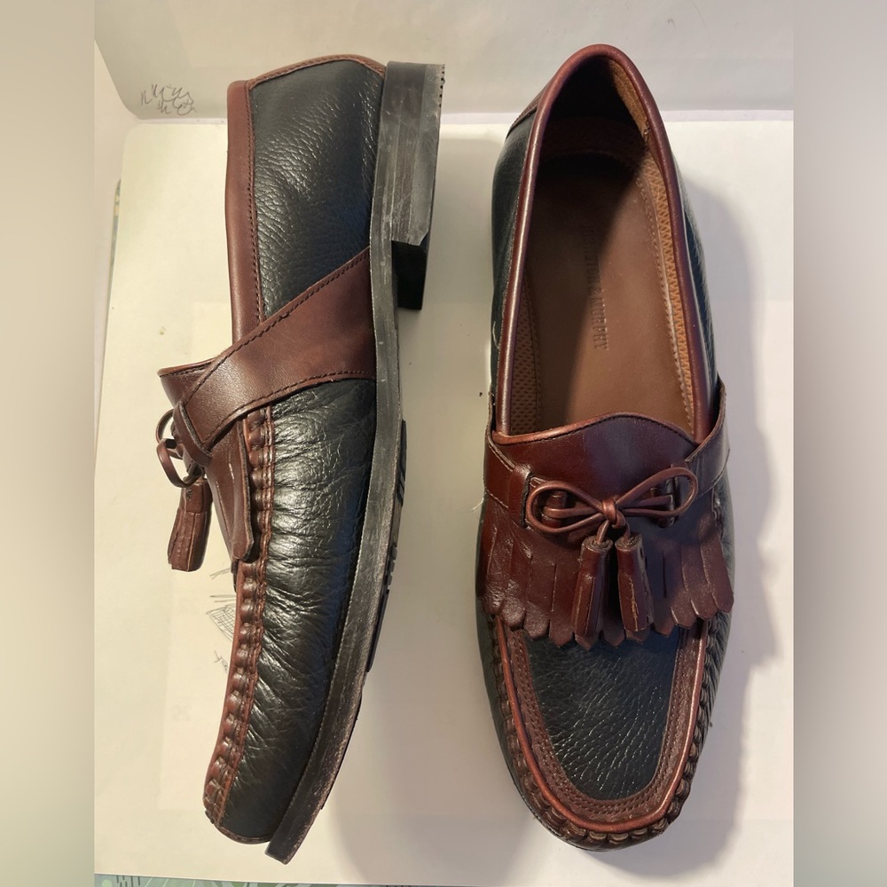 Johnston & Murphy Shoes Men 11M Aragon II Kiltie Tassel Loafer 20-0592 Old Money